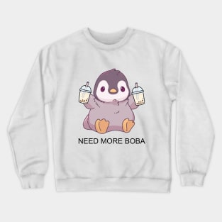 Boba Pengu! Crewneck Sweatshirt